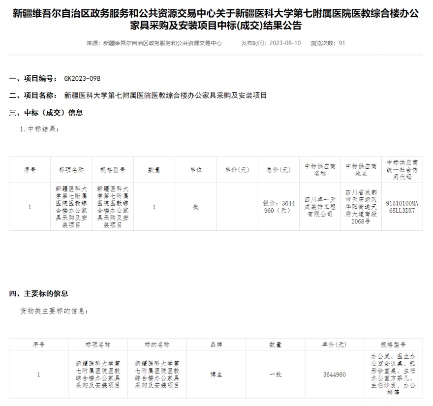 新疆醫科大學第七附屬醫院